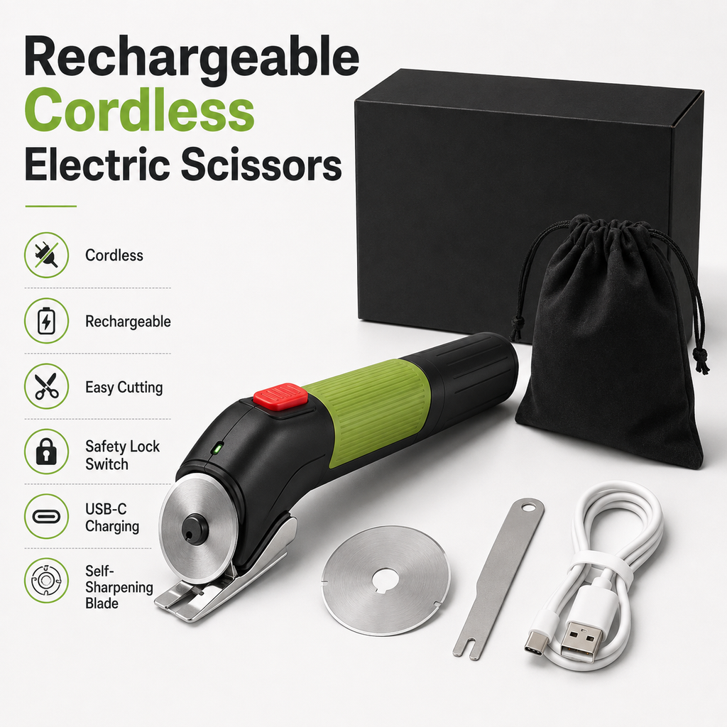 Rechargeable Cordless Electric Scissors
