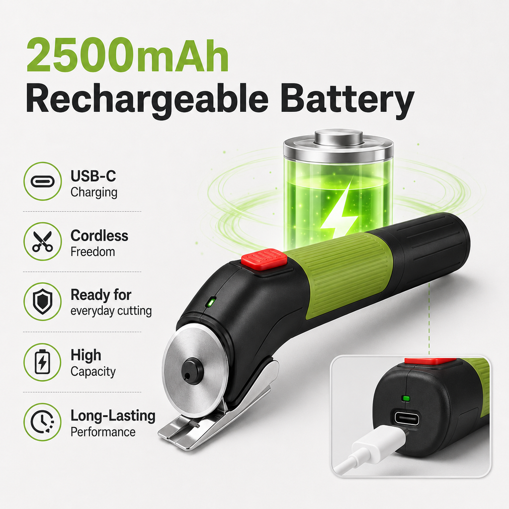 Rechargeable Cordless Electric Scissors