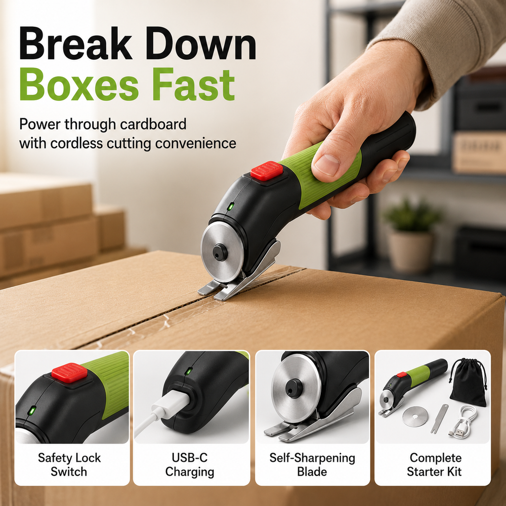 Rechargeable Cordless Electric Scissors