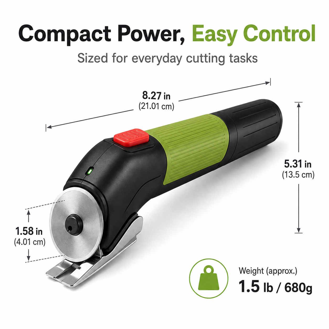 Rechargeable Cordless Electric Scissors