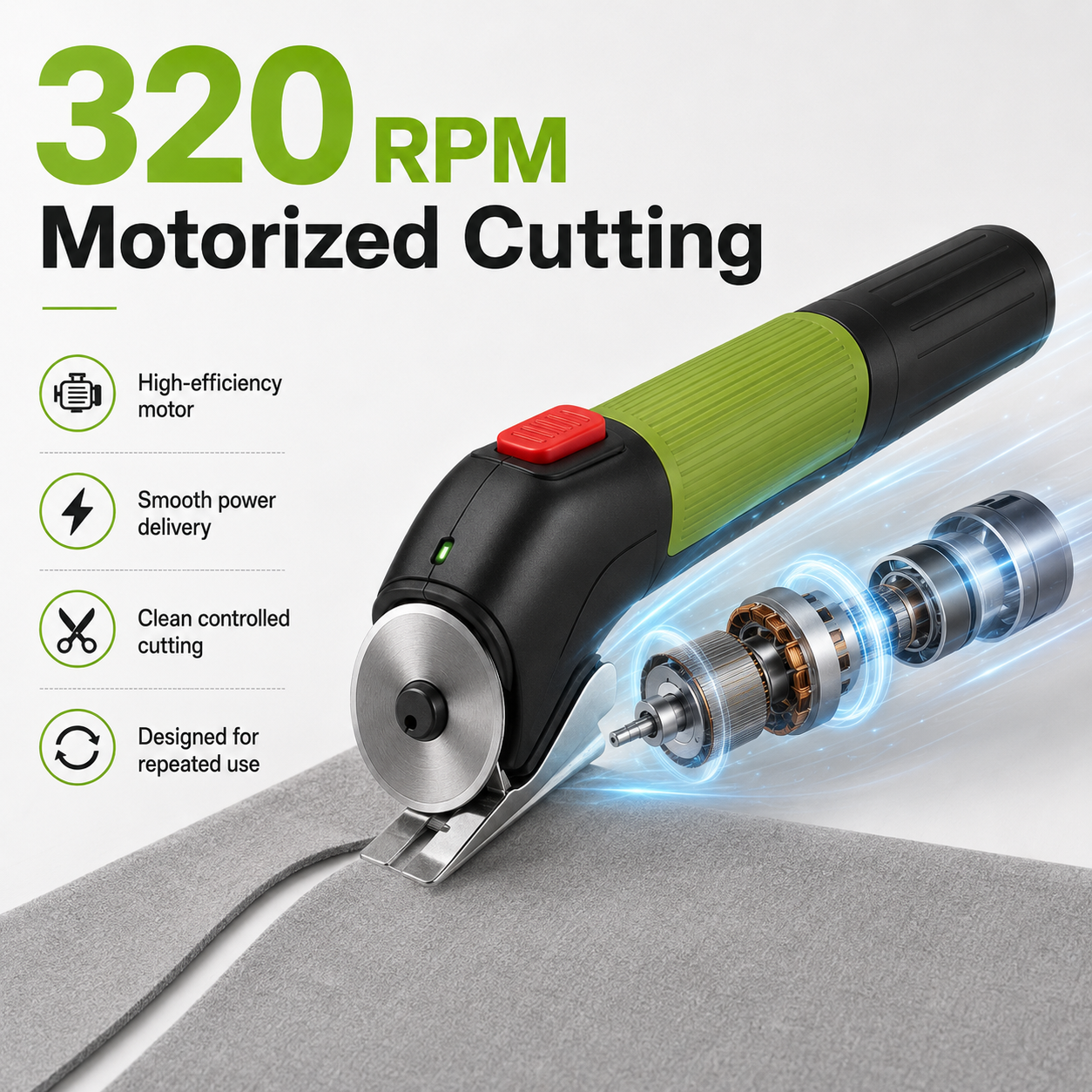 Rechargeable Cordless Electric Scissors