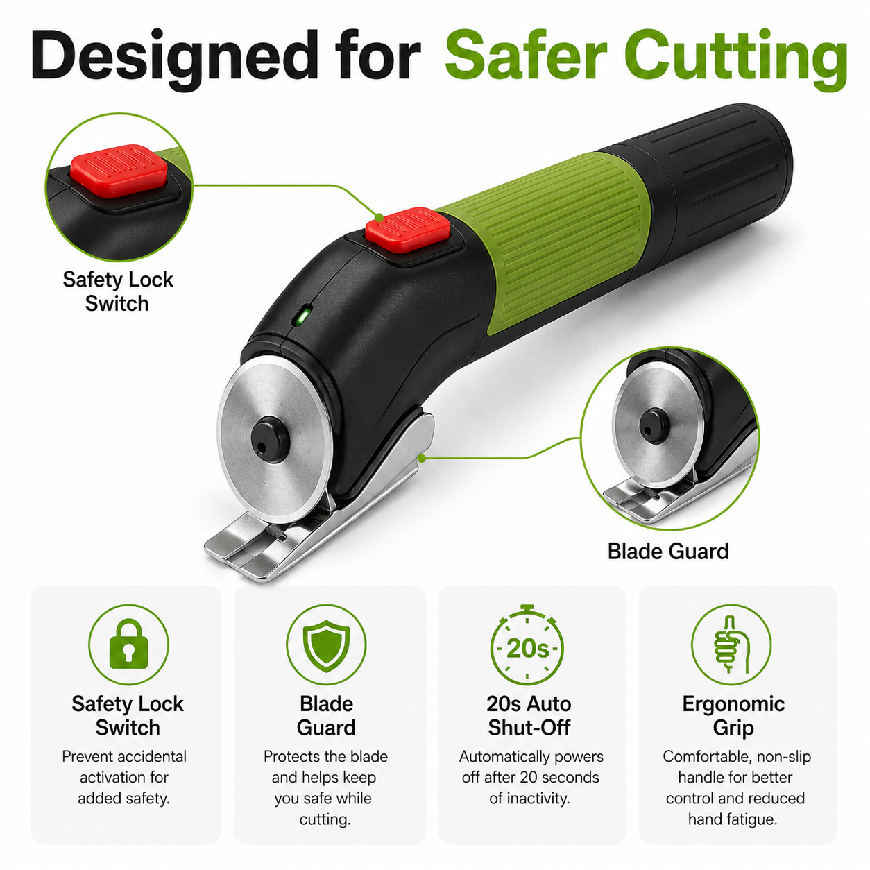 Rechargeable Cordless Electric Scissors